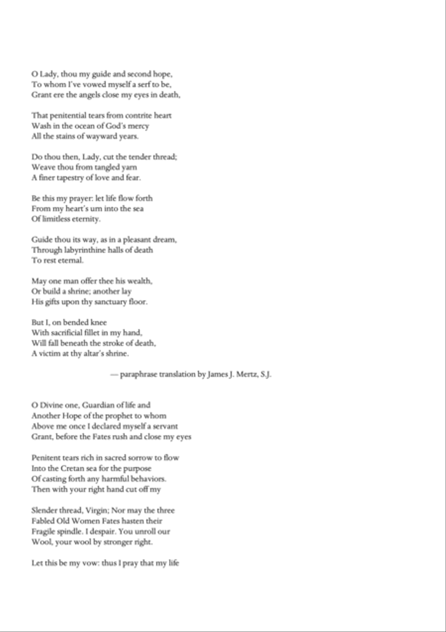 Carson Cooman: Ascensions (2009) for SATB chorus, traverso, baroque violin, viola da gamba, and orga 4-Part scores gallery preview page 5