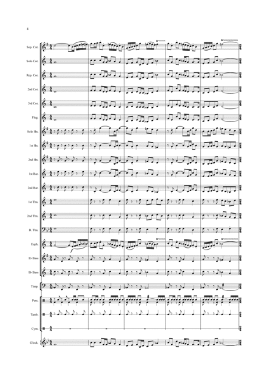 Country Fair Brass Band scores gallery preview page 4