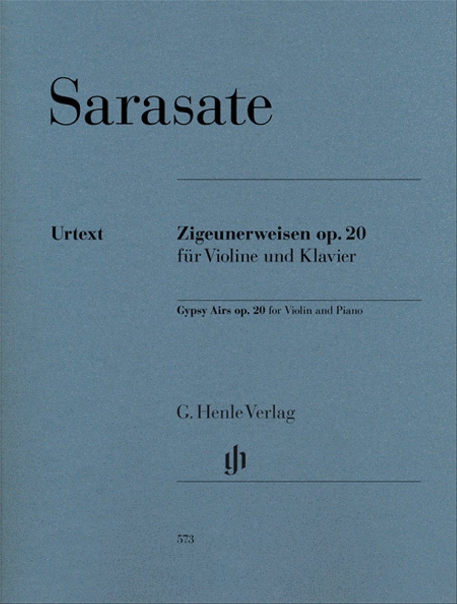 Gypsy Airs, Op. 20 (Zigeunerweisen Opus 20) Violin Solo scores gallery preview page 1