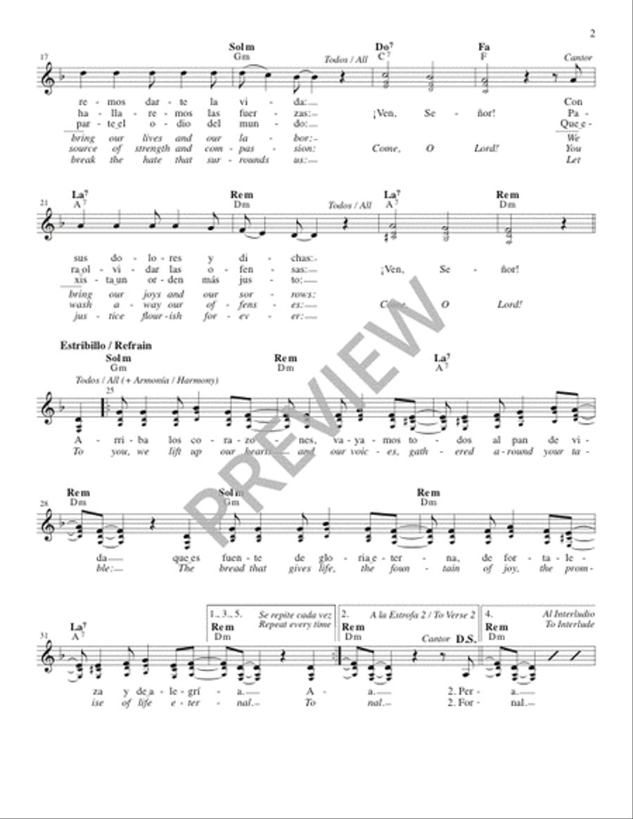 Arriba los Corazones - Guitar edition Guitar scores gallery preview page 3