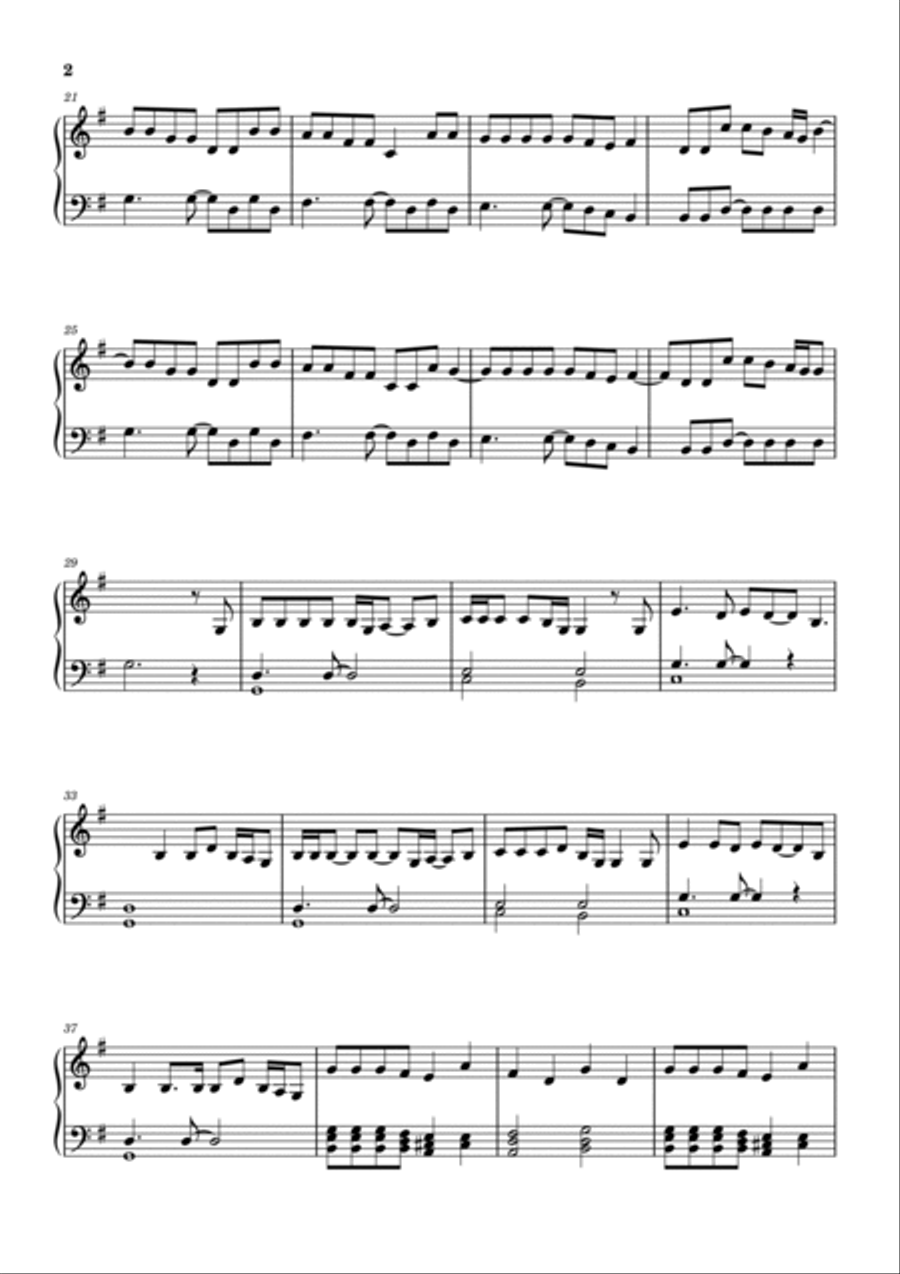 Just Give Me A Reason Just Give Me A Reason Piano Solo scores gallery preview page 2