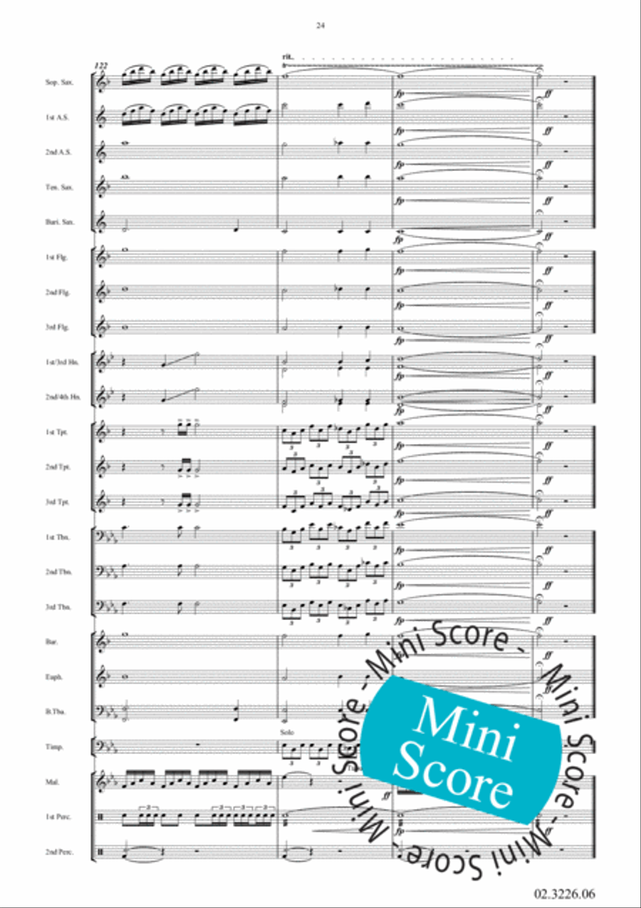 Nanga Parbat Nanga Parbat Fanfare Band scores gallery preview page 32