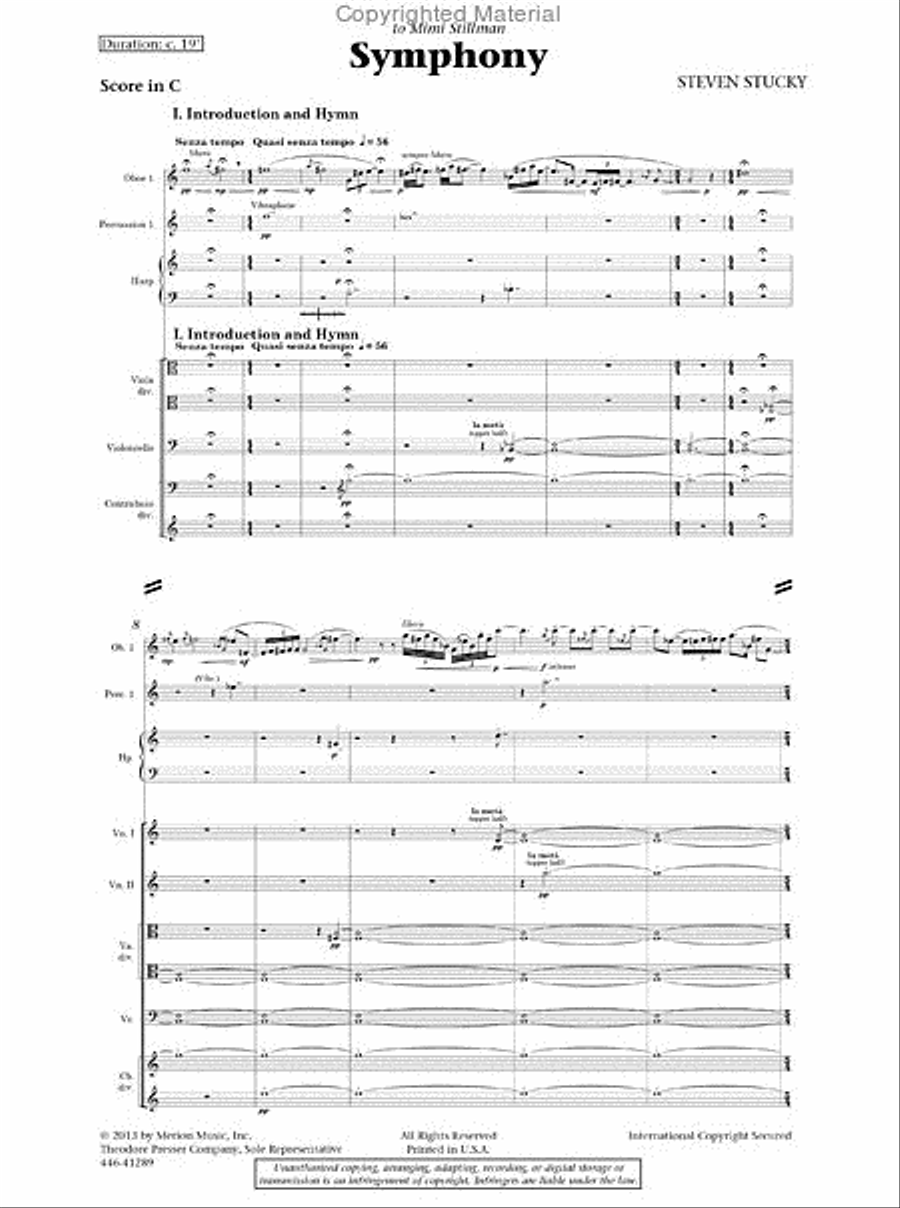 Symphony Orchestra scores gallery preview page 2