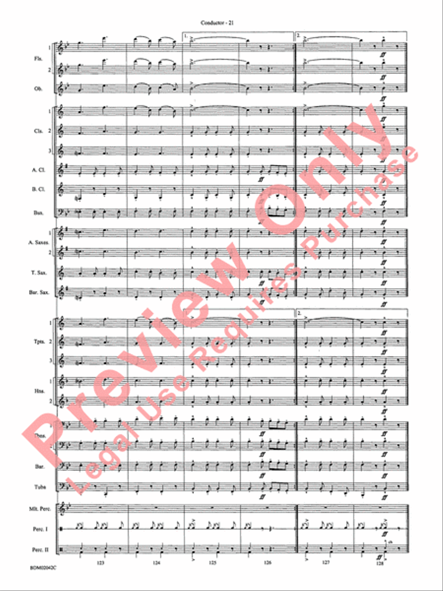 The Liberty Bell The Liberty Bell Concert Band scores gallery preview page 24