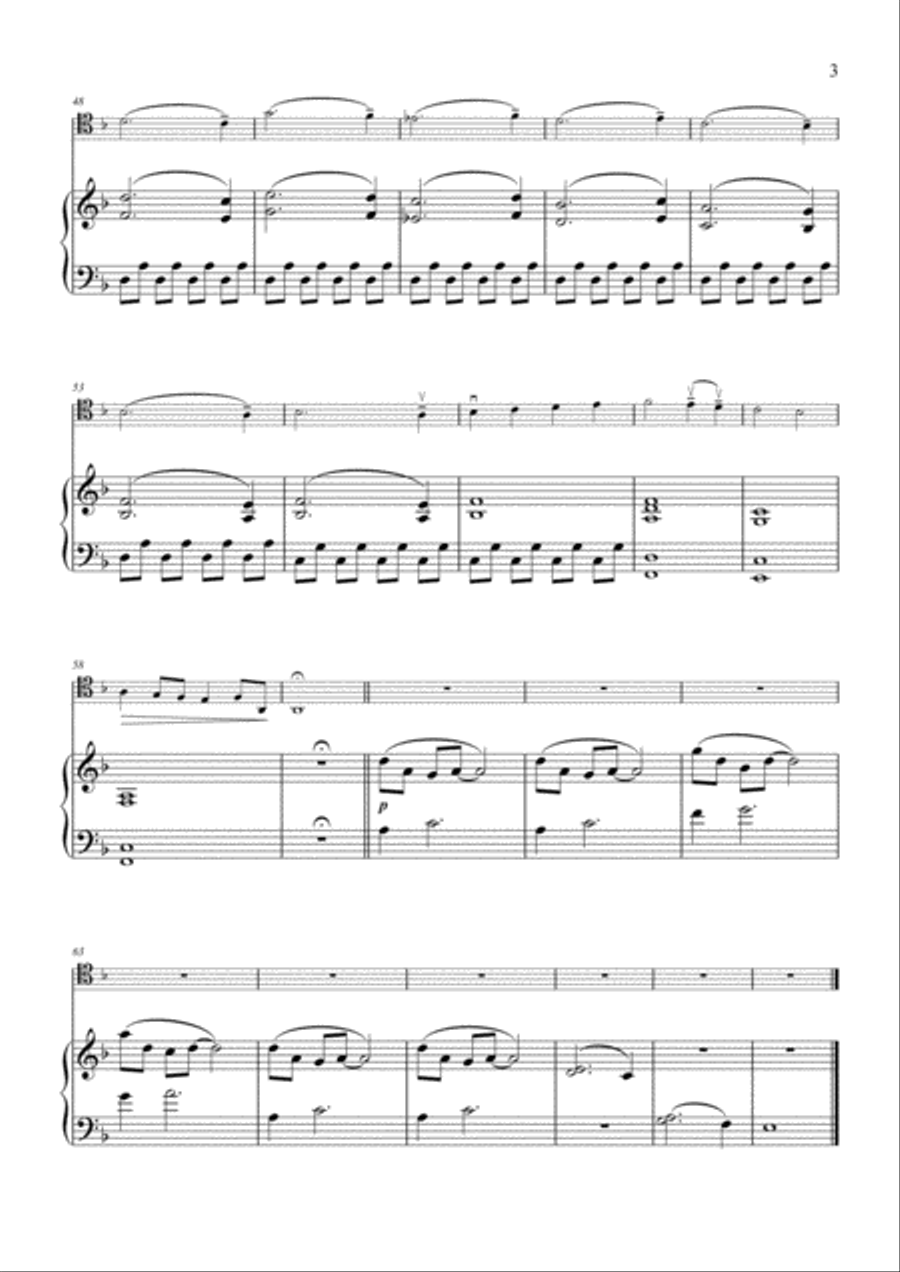 Sonata No. 3 for Cello and Piano, Opus 84 Piano Accompaniment scores gallery preview page 3