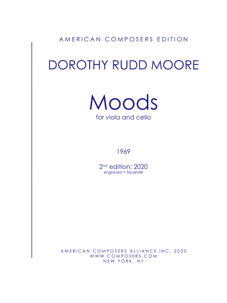 [Moore] Moods
