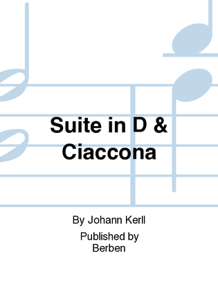 Book cover for Suite In D & Ciaccona