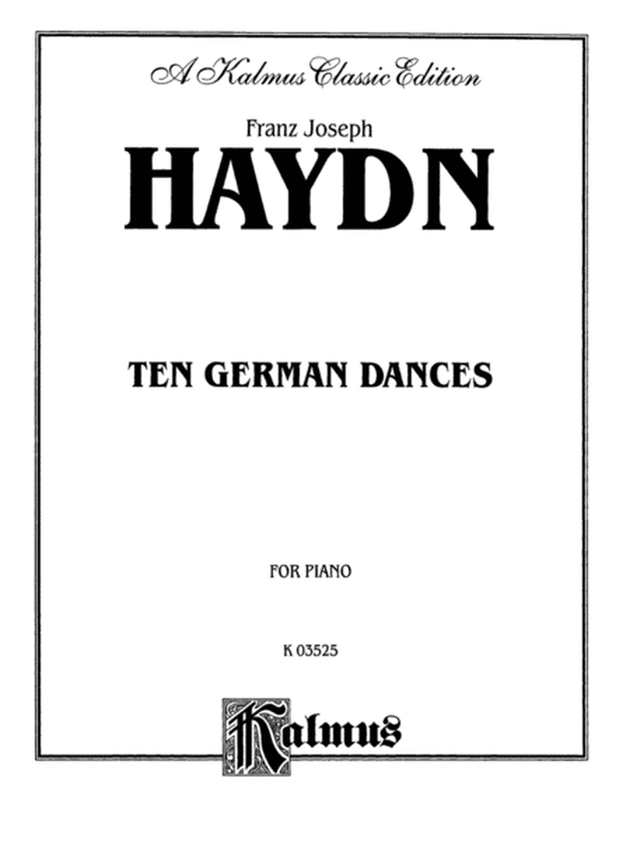 Ten German Dances