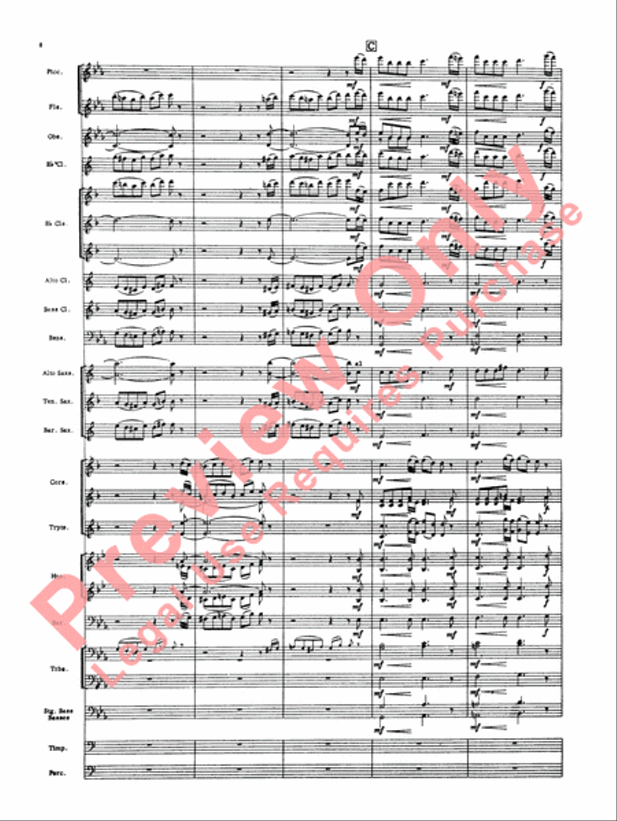 Toccata Concert Band scores gallery preview page 9