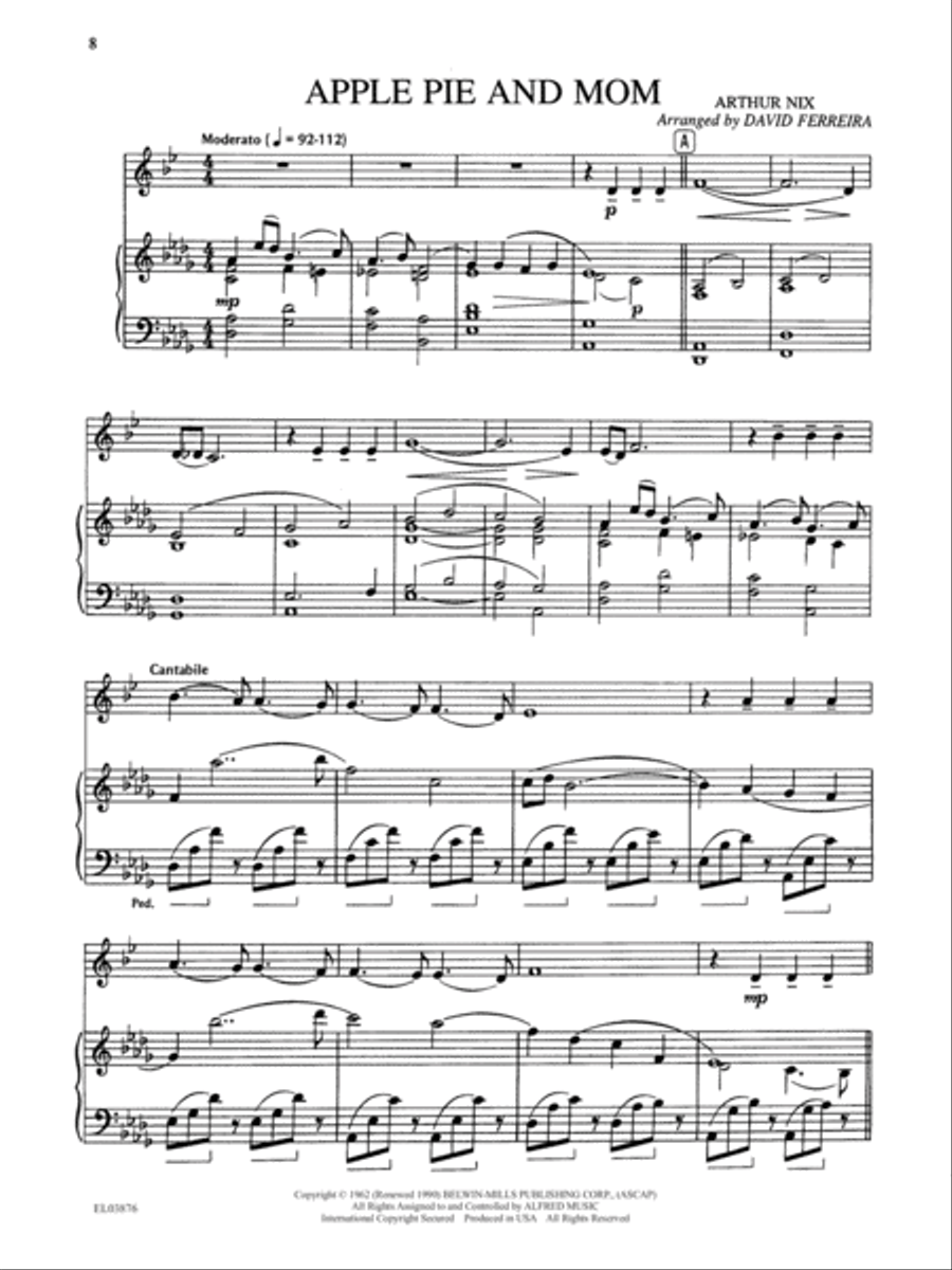 Classic Festival Solos (E-flat Alto Clarinet), Volume 2 Clarinet scores gallery preview page 3