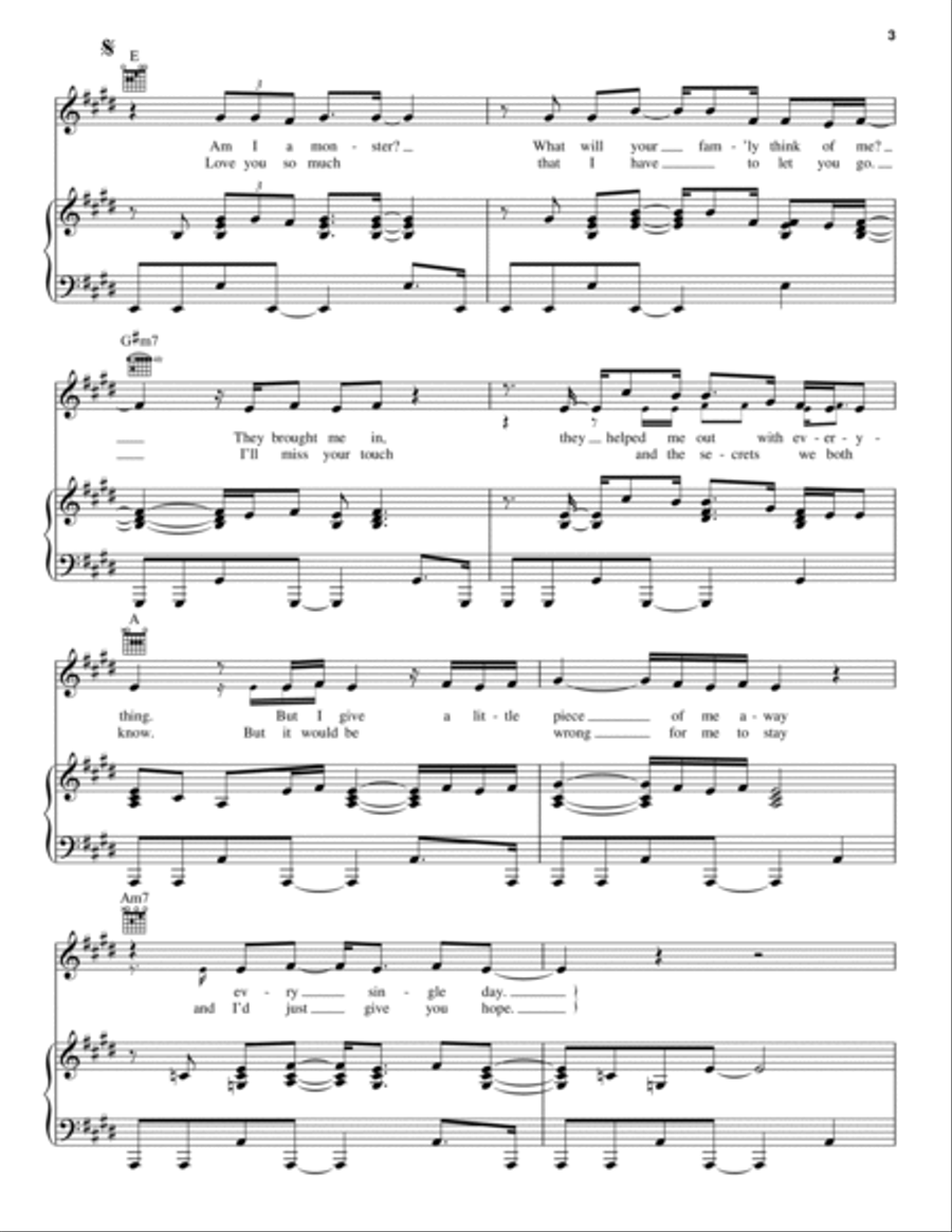 Midnight Train Midnight Train Piano, Vocal, Guitar scores gallery preview page 3