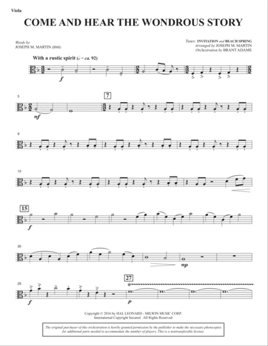 Sacred Places - Viola Choir scores gallery preview page 5