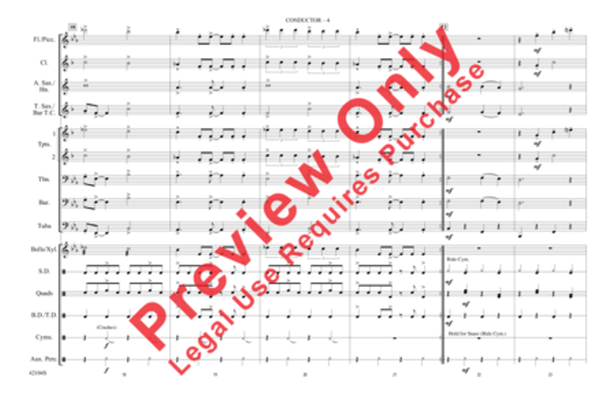 Love Me Do Love Me Do Marching Band scores gallery preview page 5