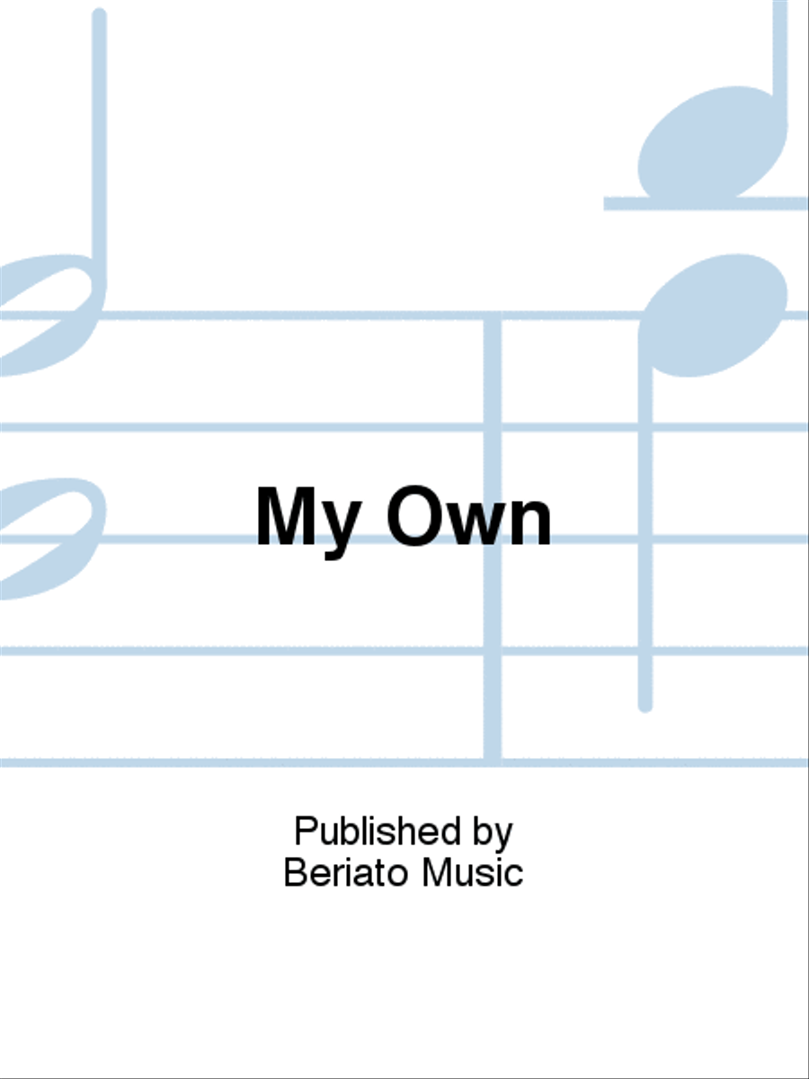 My Own Piano, Vocal, Guitar scores gallery preview page 1