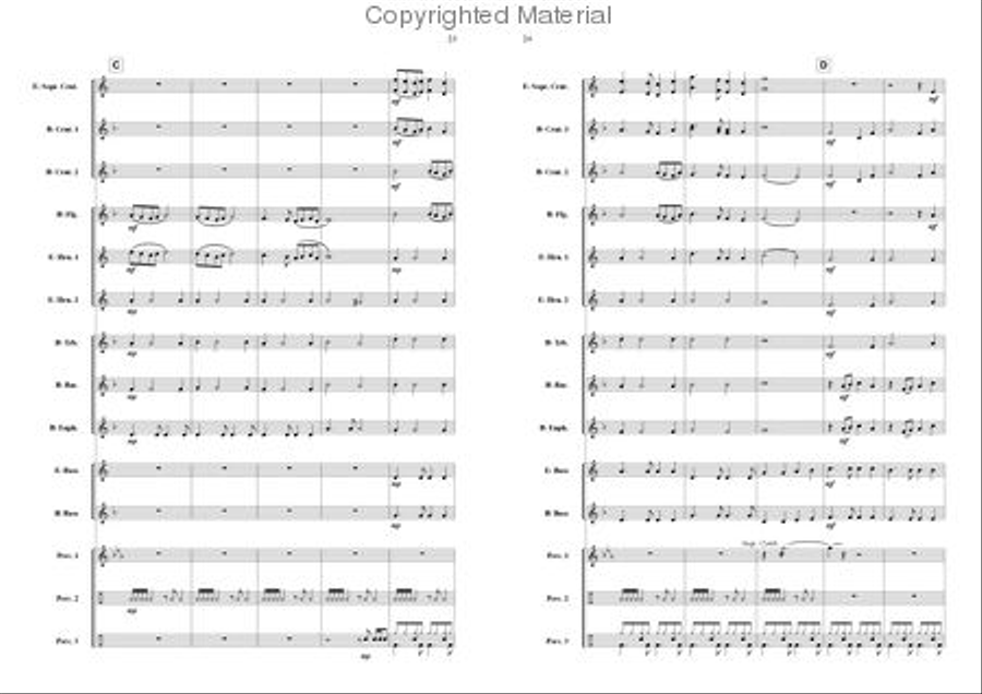 Let's Celebrate Let's Celebrate Brass Band scores gallery preview page 12