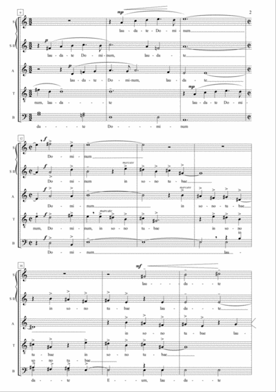 In Laude 4-Part scores gallery preview page 2