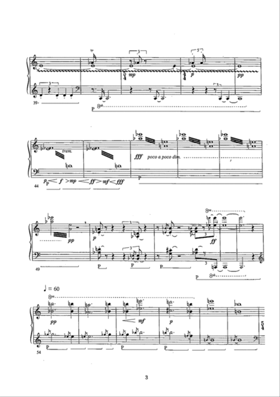 NORY for Piano (피아노 독주를 위한 놀이) Piano Solo scores gallery preview page 3