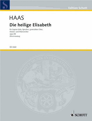 Haas J Heilige Elisabeth Op84 (ep)