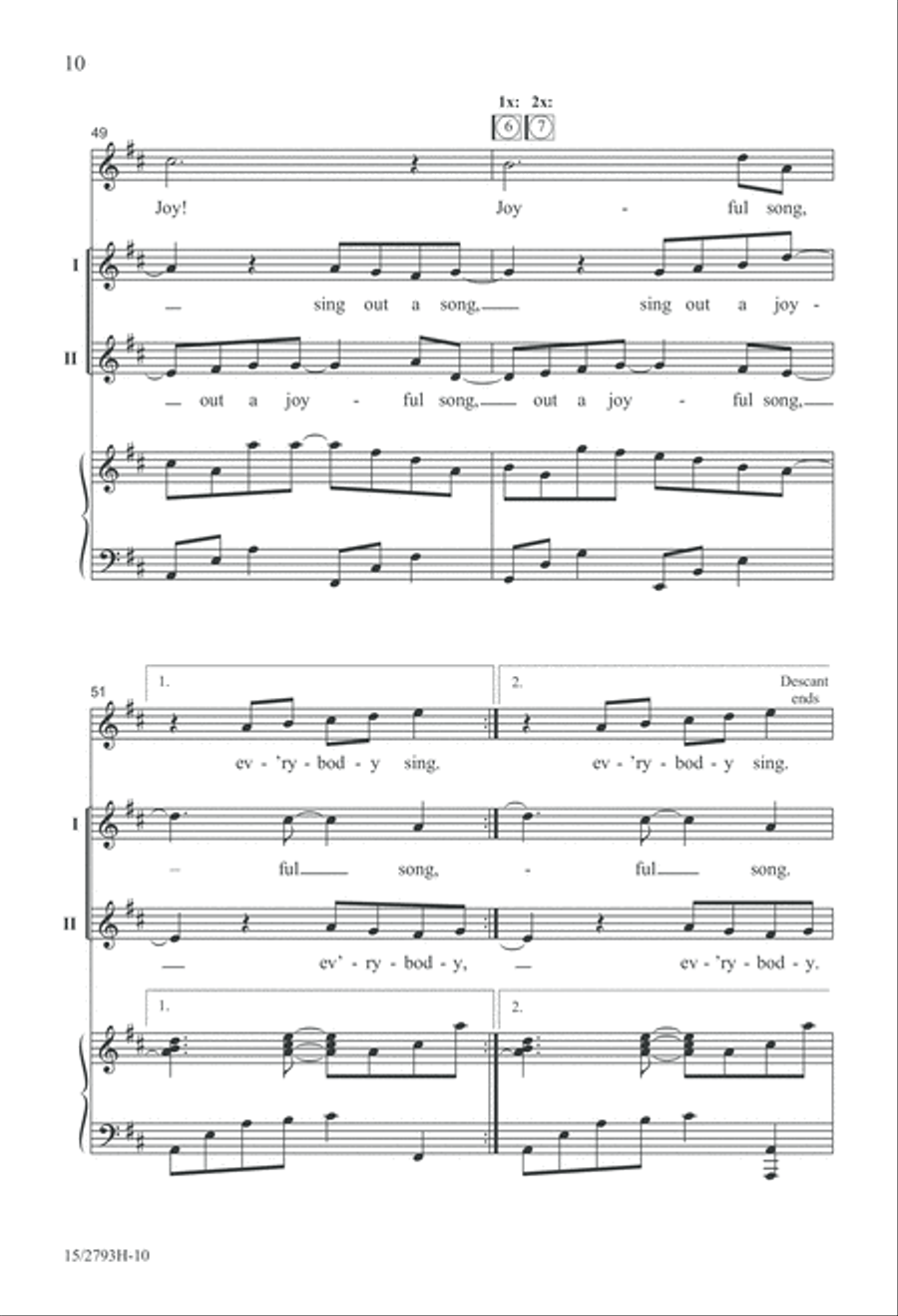 All of Us 2-Part scores gallery preview page 11