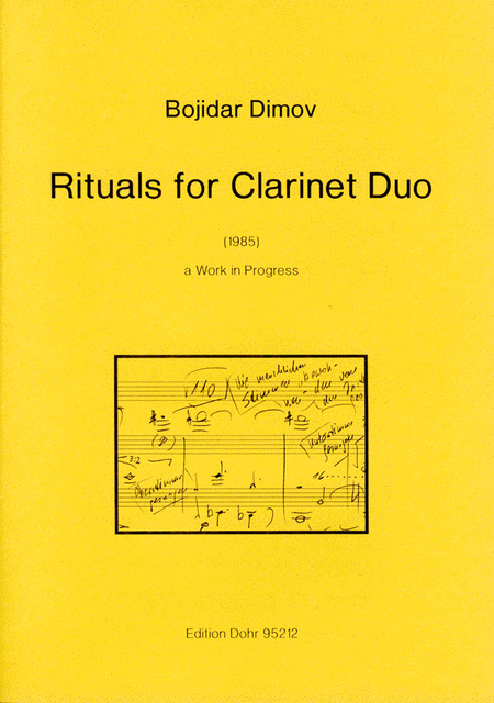 Rituals for Clarinet Duo (1985) -a work in progress-