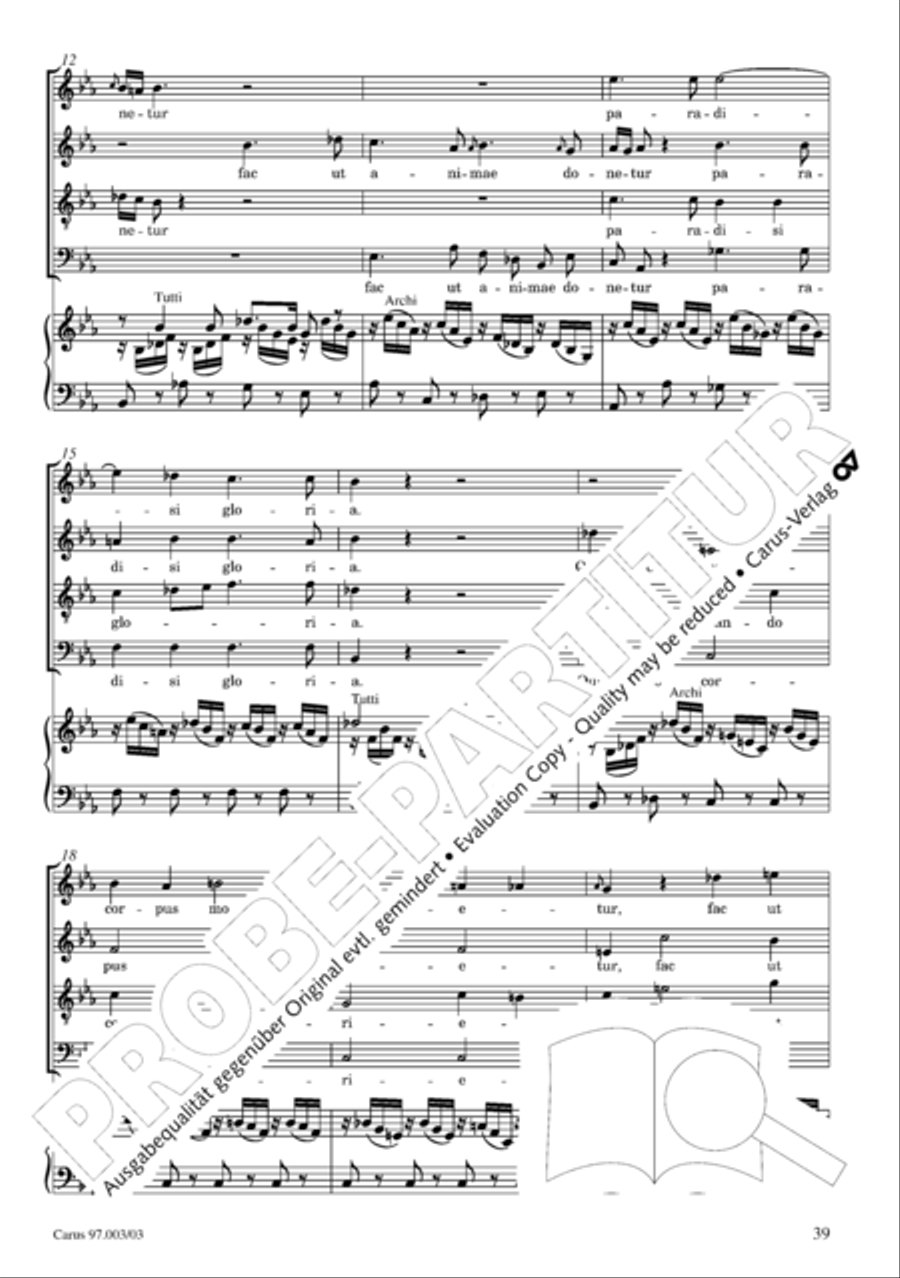 Stabat mater Stabat mater 4-Part scores gallery preview page 40