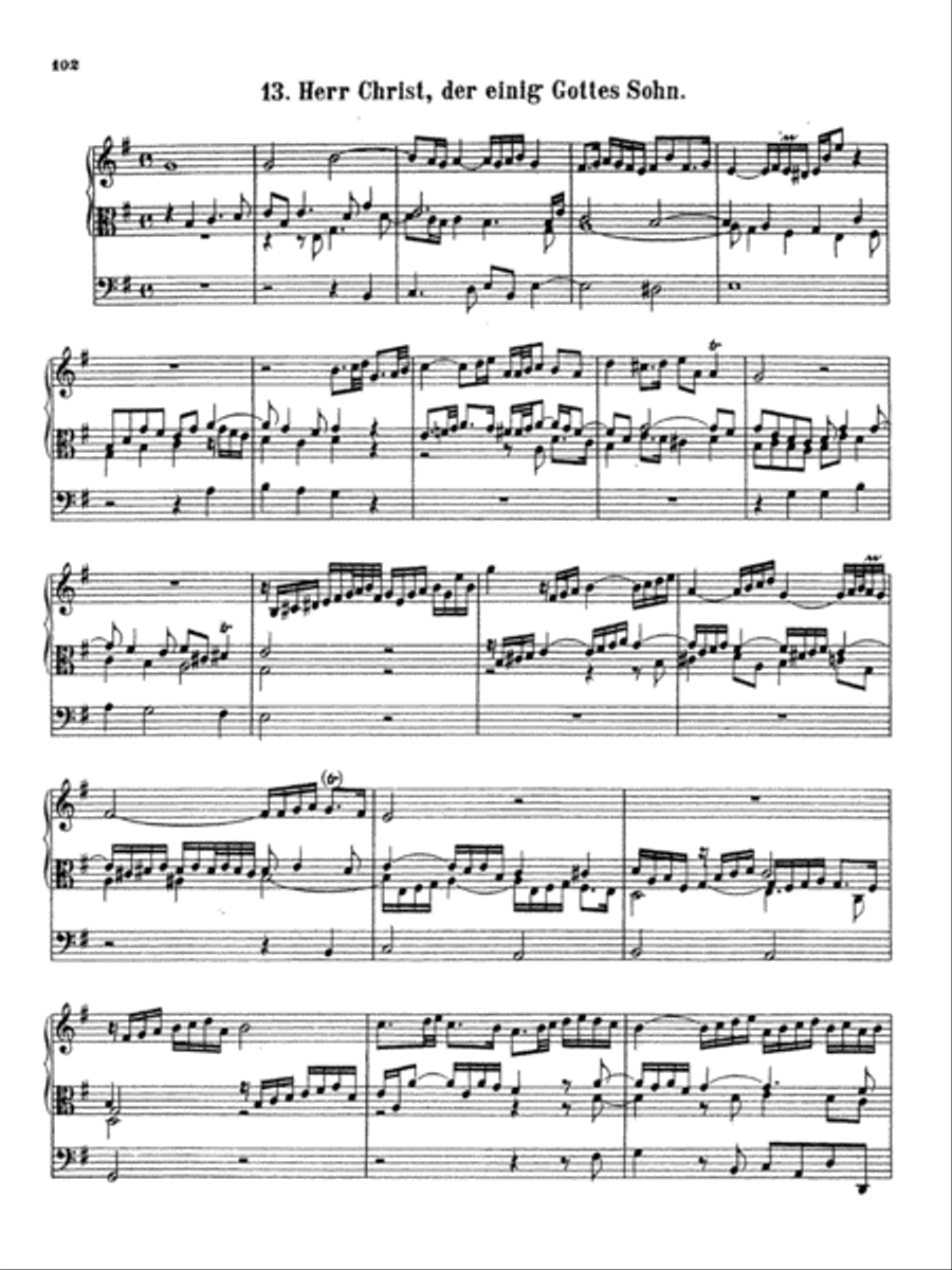Buxtehude: Organ Works, Volume IV Organ scores gallery preview page 1