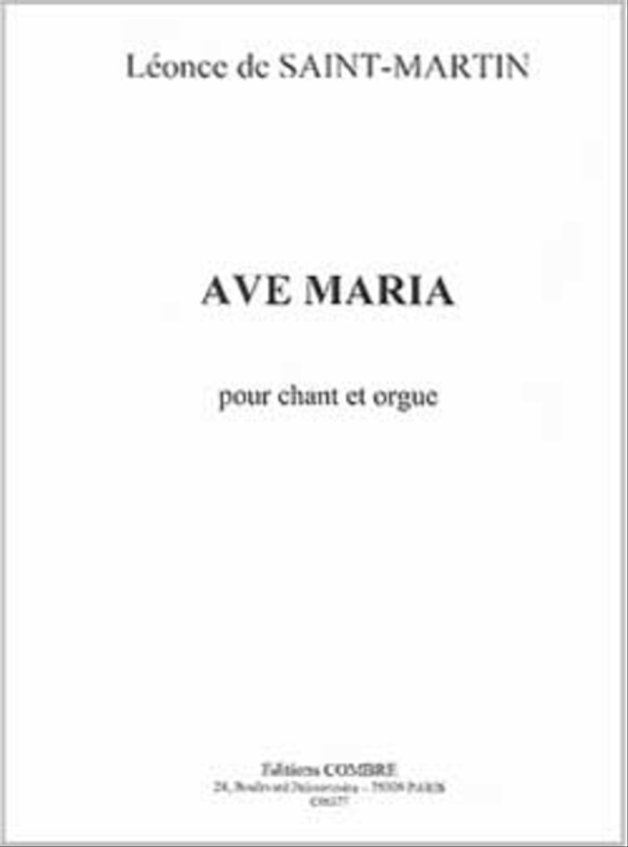 Ave Maria Op. 17 Voice scores gallery preview page 1