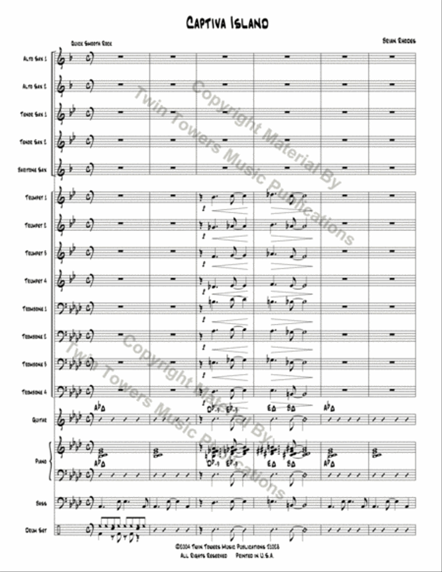Captiva Island Jazz Ensemble scores gallery preview page 3