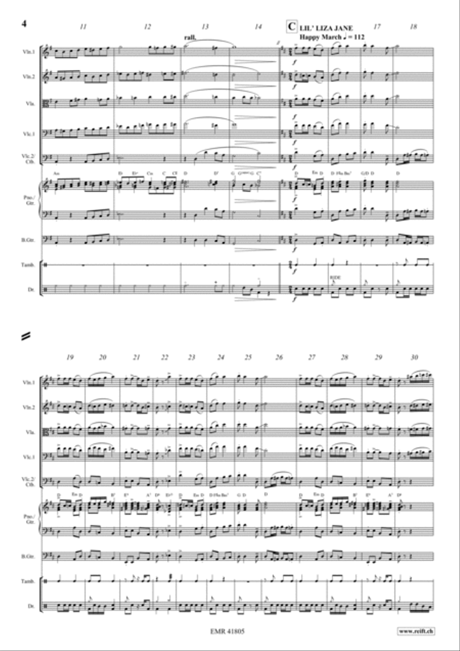 Fascinatin' Gospels Fascinatin' Gospels Bass Guitar scores gallery preview page 3