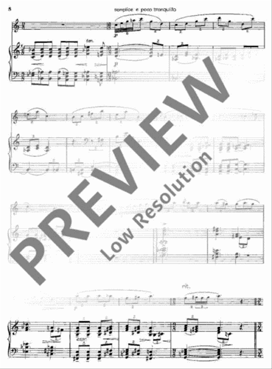 Aubade Flute scores gallery preview page 11