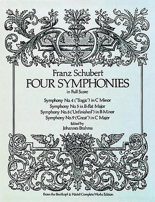 Book cover for Four Symphonies in Full Score