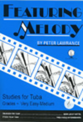 Book cover for Featuring Melody for Treble Brass