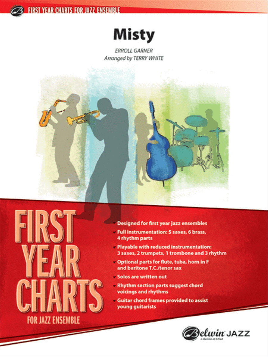 Misty Jazz Ensemble scores gallery preview page 1