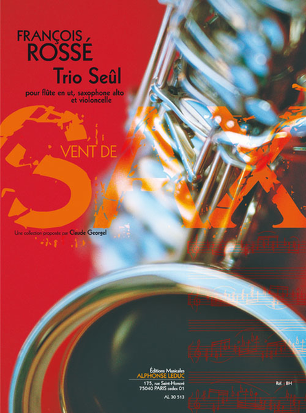 Trio Seul - Flute/Saxophone Mib Et Violoncelle