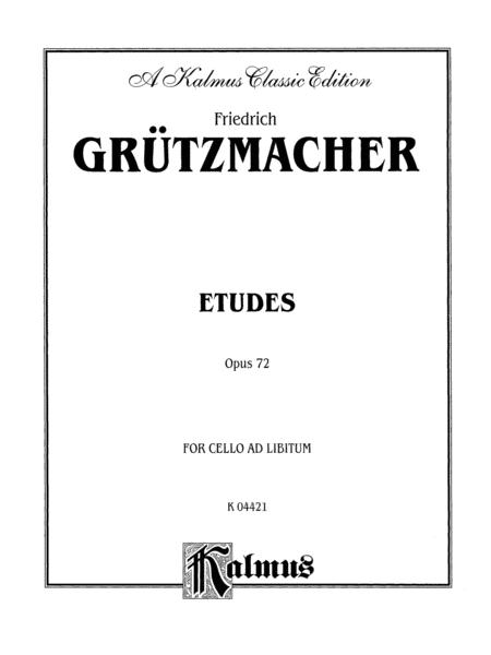 Etudes Op.72 Cl
