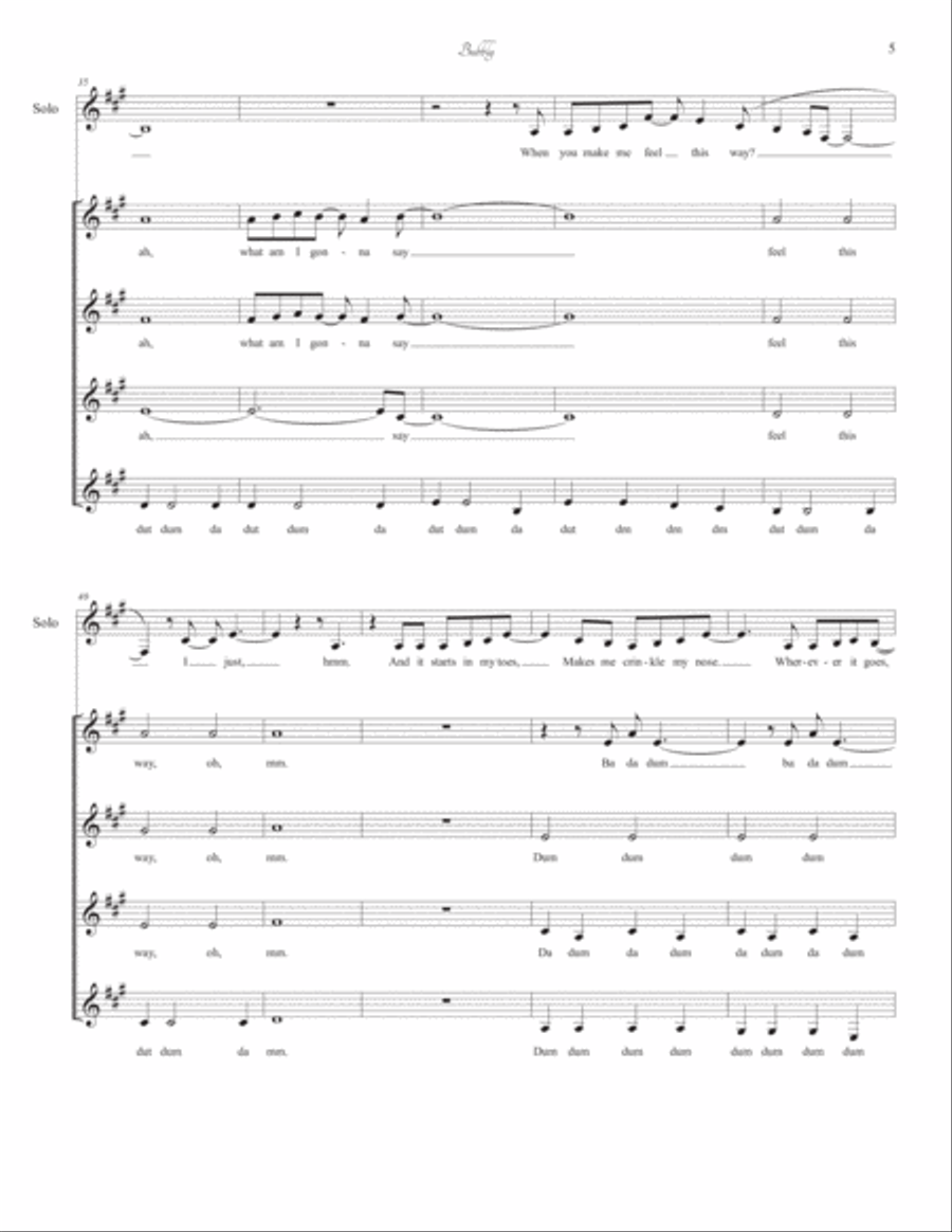 Bubbly Bubbly SSAA scores gallery preview page 5