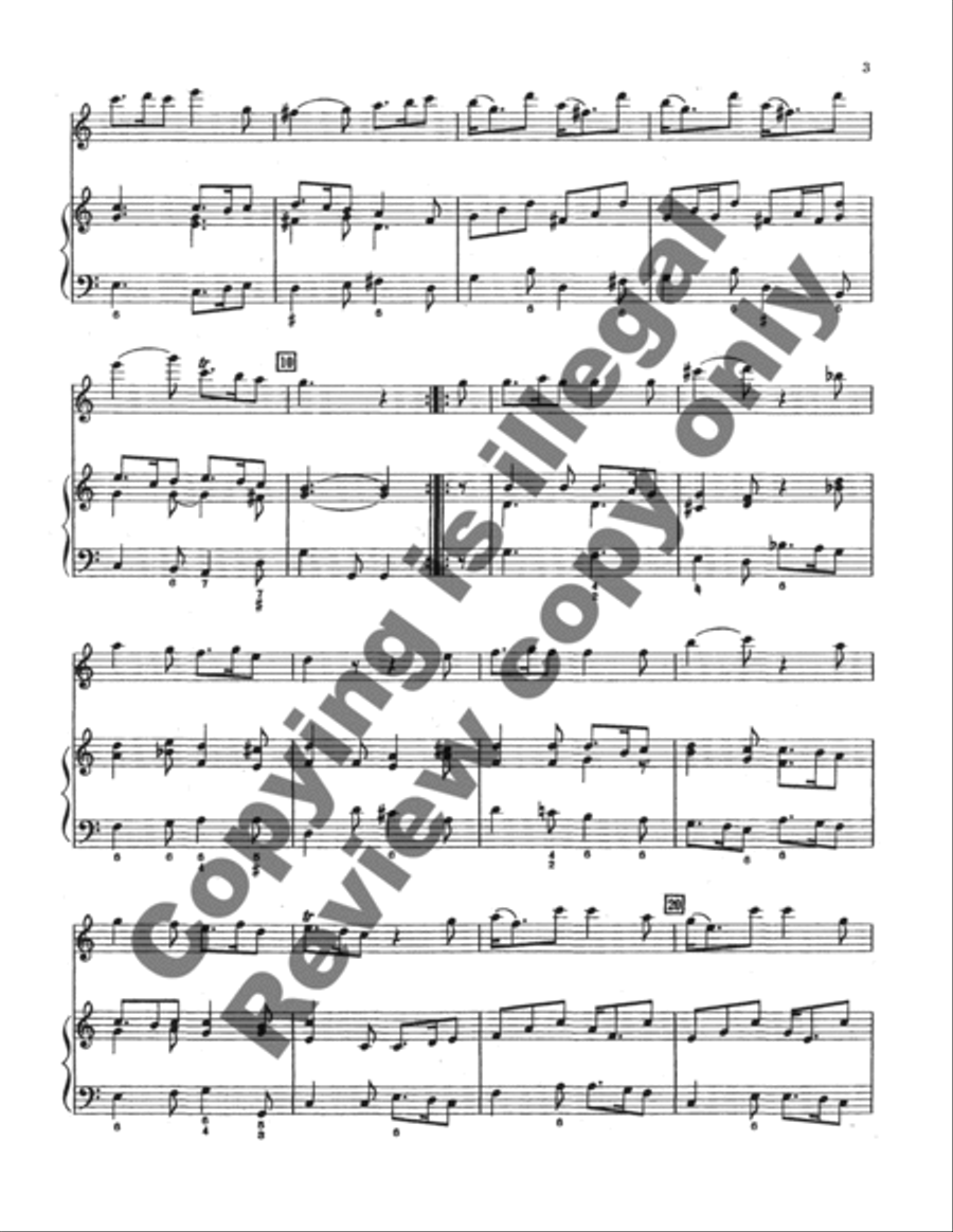 Sonata Sonata Recorder scores gallery preview page 10