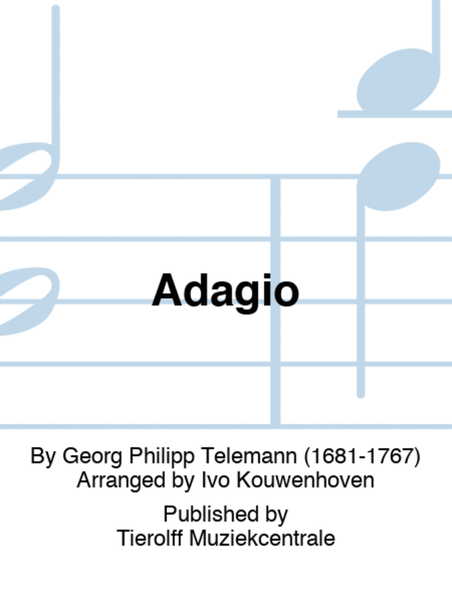Adagio Concert Band scores gallery preview page 1