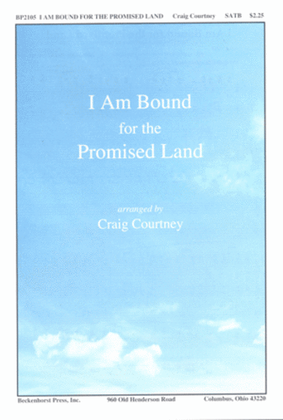 Book cover for I Am Bound For the Promised Land