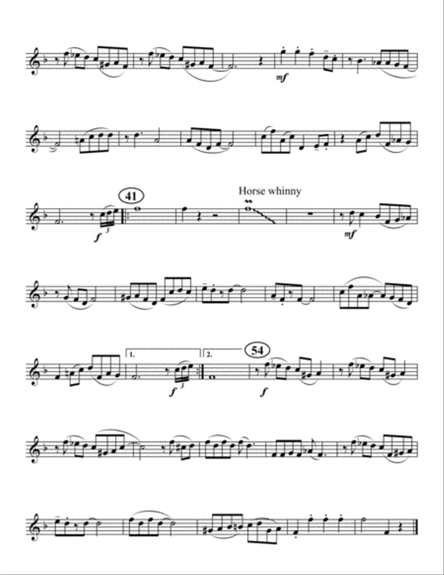 Livery Stable Blues Livery Stable Blues Brass Quintet scores gallery preview page 6