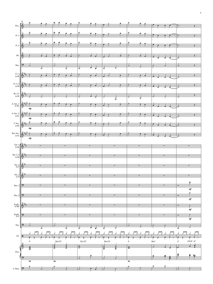 Solid As A Rock Solid As A Rock Concert Band scores gallery preview page 5