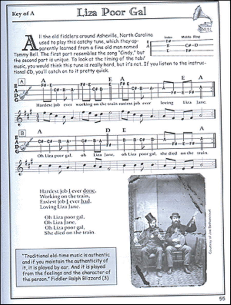 Old-Time Fiddle For the Complete Ignoramus Violin scores gallery preview page 6