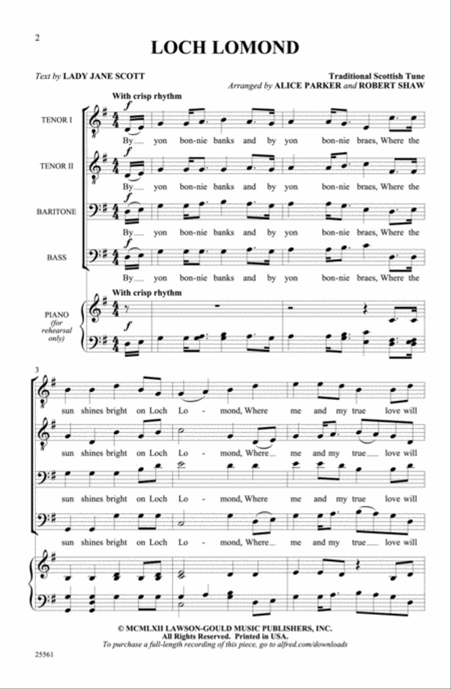 Vive L Amour TTBB scores gallery preview page 2