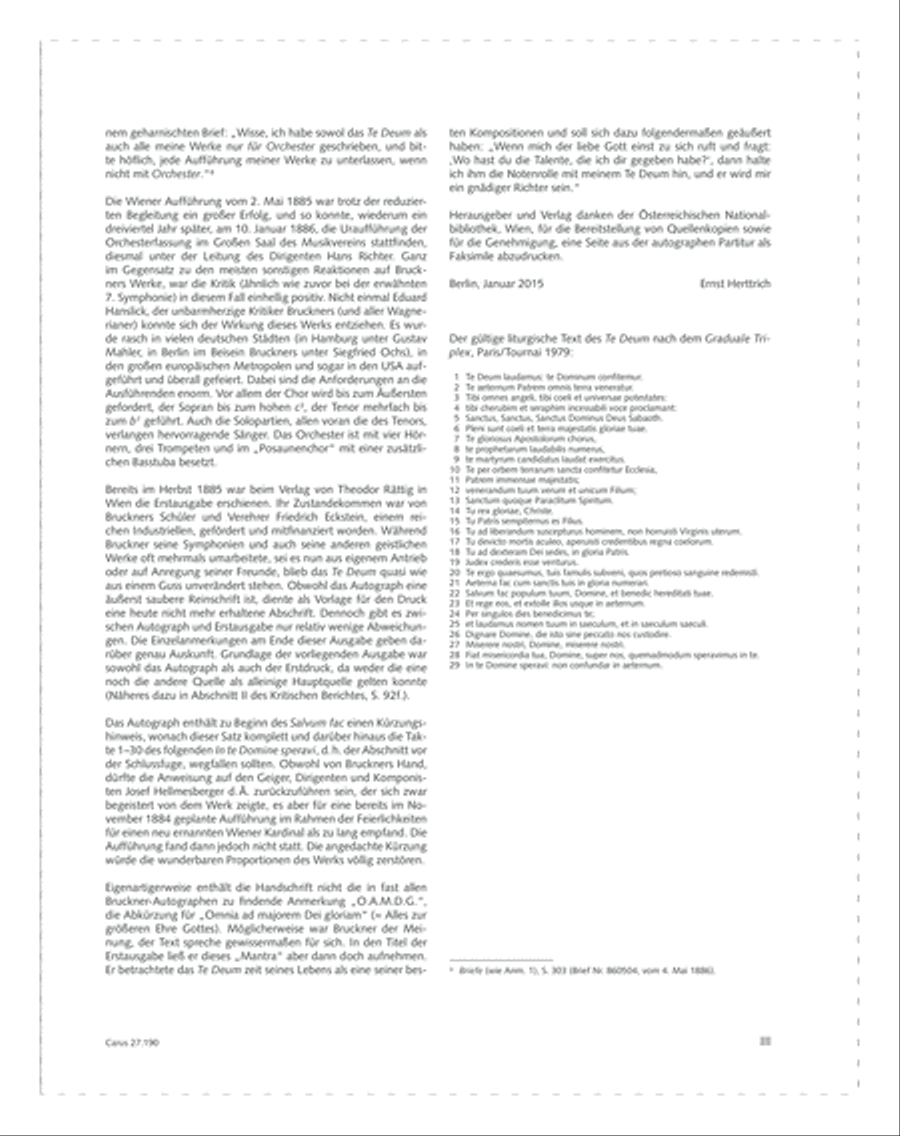 Te Deum 4-Part scores gallery preview page 4