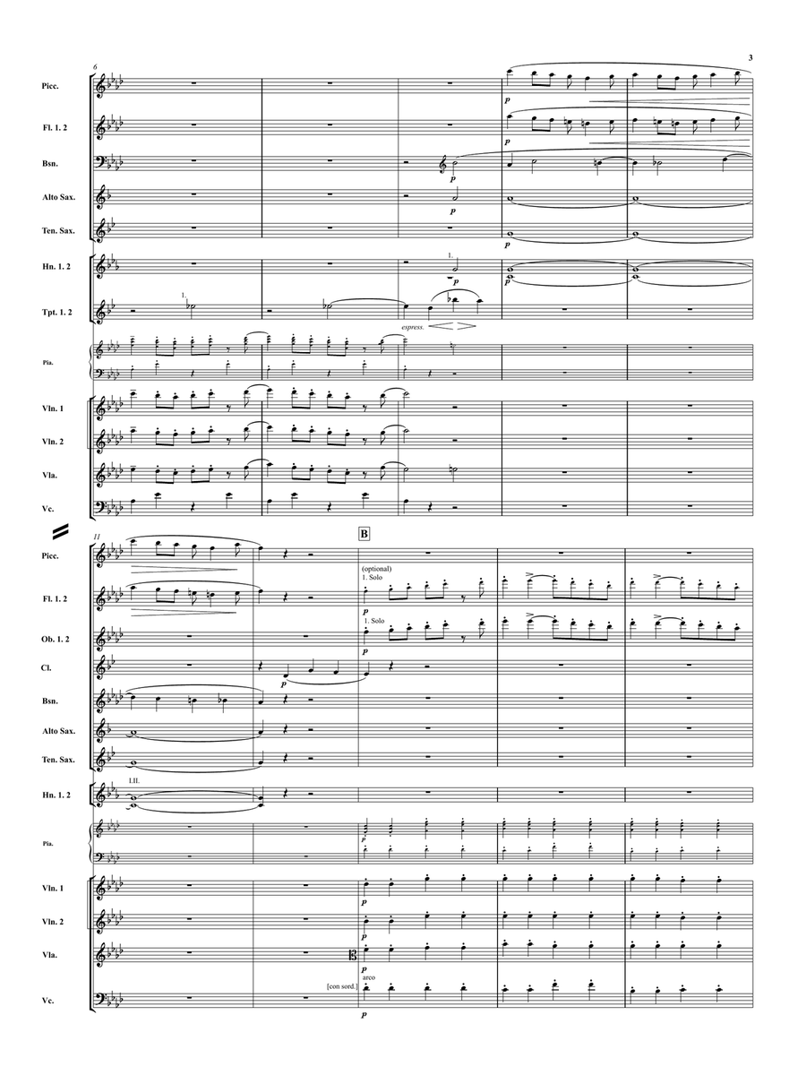 Tea for Two (Tahiti Trot) for Orchestra Full Orchestra scores gallery preview page 4