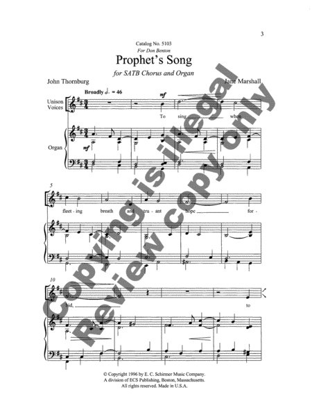 Prophet's Song image number null