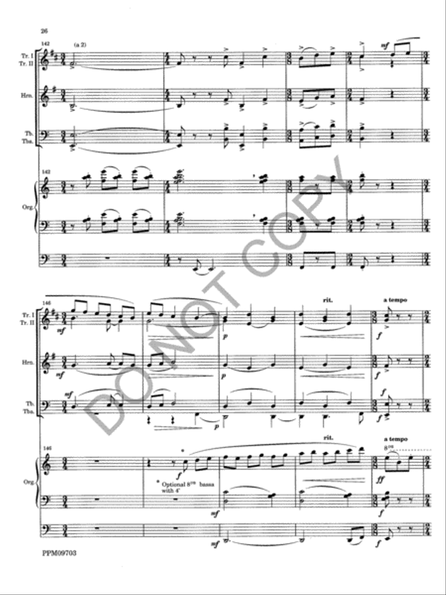 Triptych Choir scores gallery preview page 29