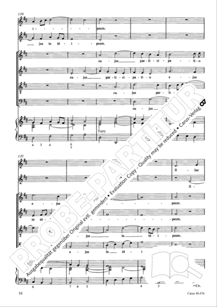 Psalm 121 (Laetatus sum) SA scores gallery preview page 17