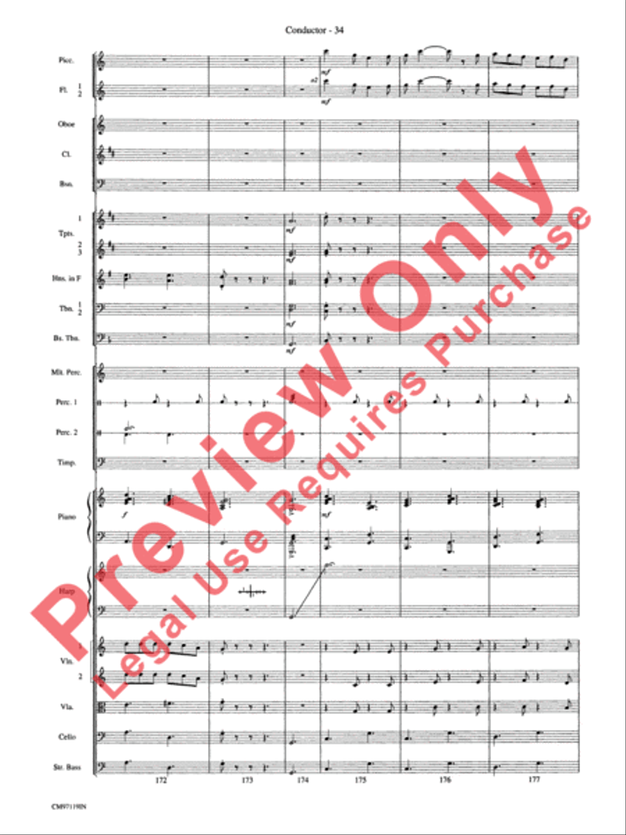 The Wizard of Oz -- Choral Revue Choir scores gallery preview page 35