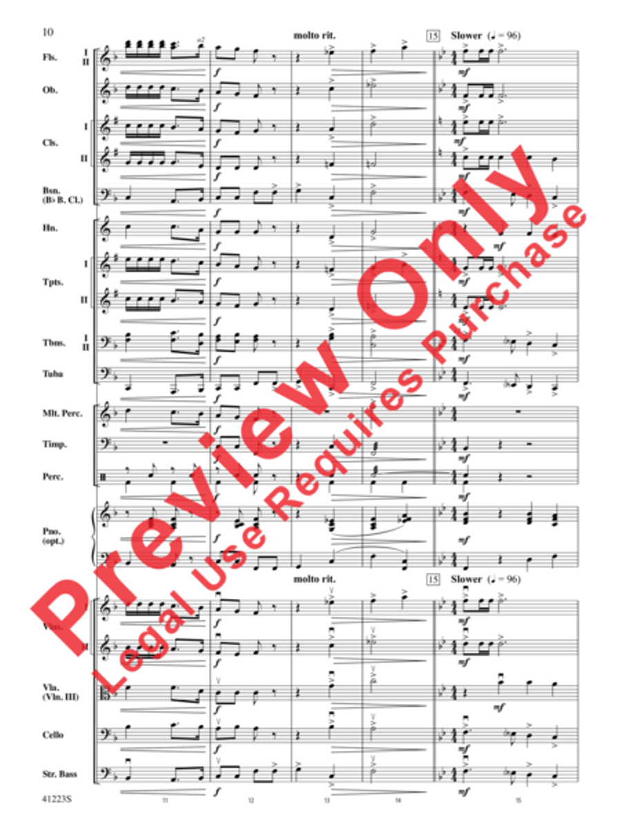 Joyful Holidays Joyful Holidays Full Orchestra scores gallery preview page 11